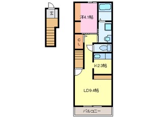 コルディアーレ南風の物件間取画像